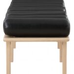 Landon Vegan Leather Upholstered Bench