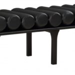 Landon Vegan Leather Upholstered Bench