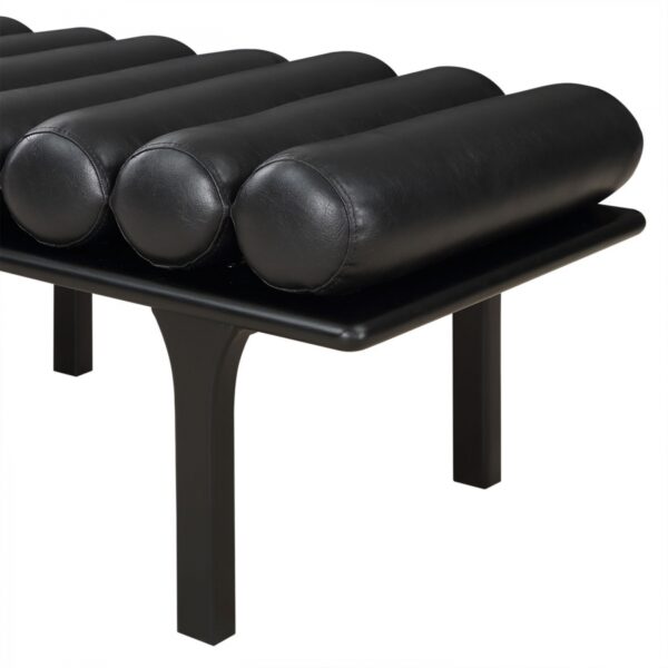 Landon Vegan Leather Upholstered Bench