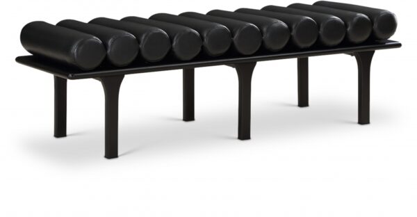 Landon Vegan Leather Upholstered Bench