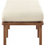 Landon Vegan Leather Upholstered Bench