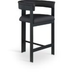 Romeo Vegan Leather Upholstered Counter Stool