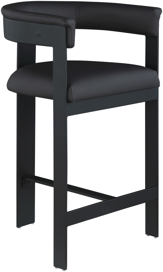 Romeo Vegan Leather Upholstered Counter Stool