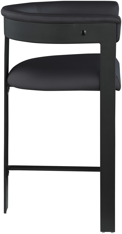 Romeo Vegan Leather Upholstered Counter Stool