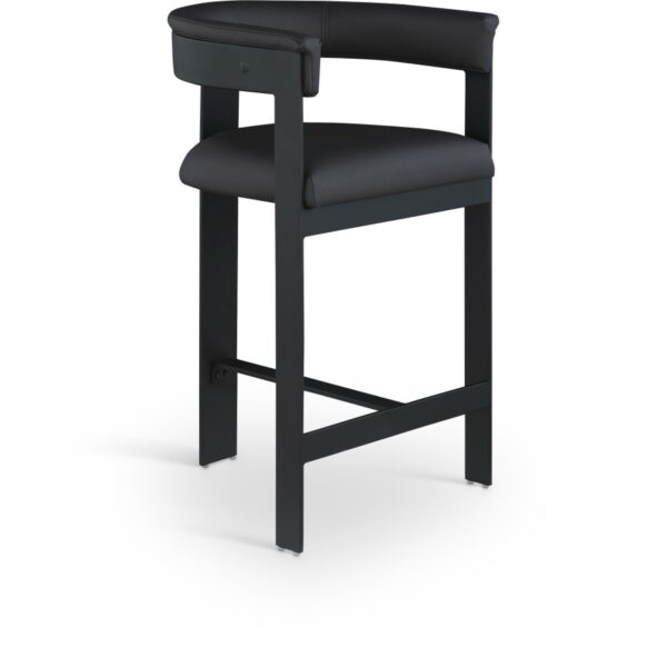 Romeo Vegan Leather Upholstered Counter Stool