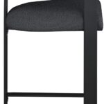 Romeo Boucle Fabric Upholstered Bar / Counter Stool