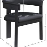 Romeo Vegan Leather Upholstered Dining Chair