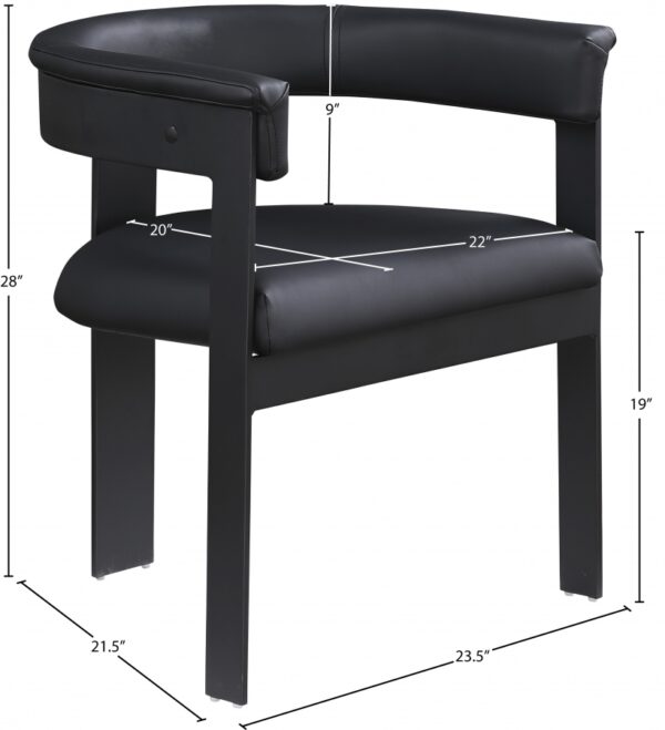 Romeo Vegan Leather Upholstered Dining Chair