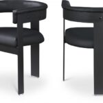 Romeo Vegan Leather Upholstered Dining Chair