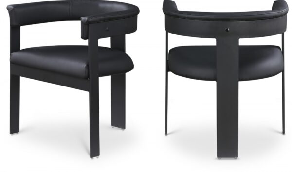 Romeo Vegan Leather Upholstered Dining Chair