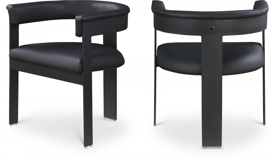 Romeo Vegan Leather Upholstered Dining Chair