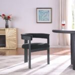 Romeo Boucle Fabric Upholstered Dining Chair