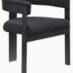 Romeo Boucle Fabric Upholstered Dining Chair