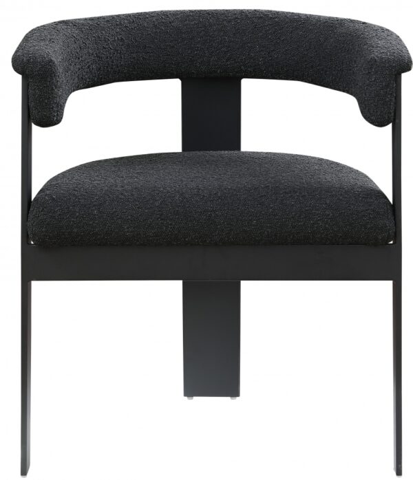 Romeo Boucle Fabric Upholstered Dining Chair