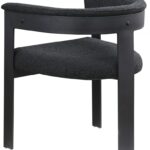 Romeo Boucle Fabric Upholstered Dining Chair