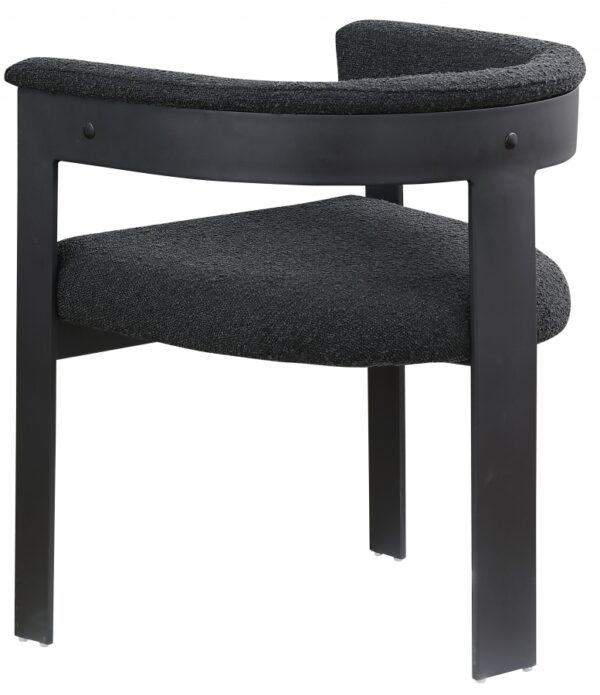Romeo Boucle Fabric Upholstered Dining Chair