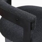Romeo Boucle Fabric Upholstered Dining Chair