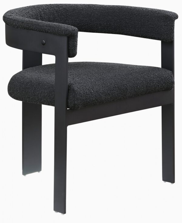 Romeo Boucle Fabric Upholstered Dining Chair