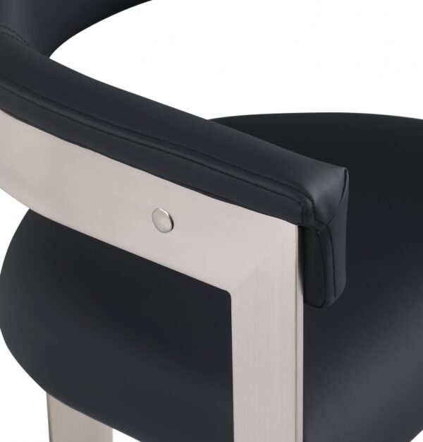 Romeo Vegan Leather Upholstered Dining Chair