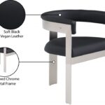 Romeo Vegan Leather Upholstered Dining Chair