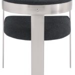 Romeo Boucle Fabric Upholstered Dining Chair