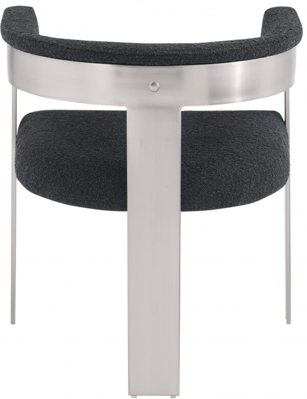 Romeo Boucle Fabric Upholstered Dining Chair