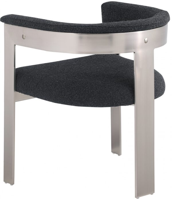 Romeo Boucle Fabric Upholstered Dining Chair
