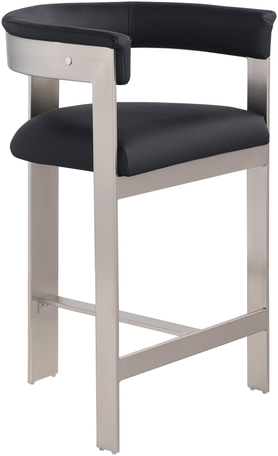Romeo Vegan Leather Upholstered Counter Stool