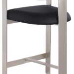 Romeo Vegan Leather Upholstered Counter Stool