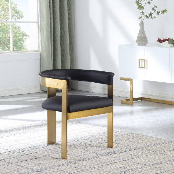 Romeo Vegan Leather Upholstered Dining Chair