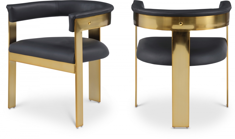 Romeo Vegan Leather Upholstered Dining Chair