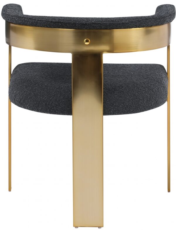 Romeo Boucle Fabric Upholstered Dining Chair