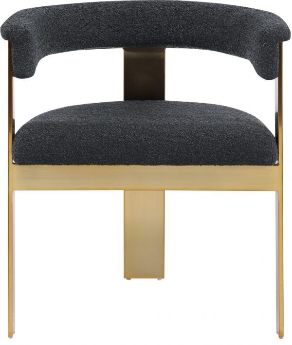 Romeo Boucle Fabric Upholstered Dining Chair