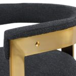 Romeo Boucle Fabric Upholstered Dining Chair