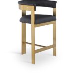 Romeo Vegan Leather Upholstered Bar / Counter Stools