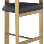 Romeo Vegan Leather Upholstered Bar / Counter Stools
