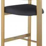 Romeo Vegan Leather Upholstered Bar / Counter Stools
