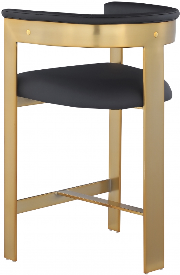 Romeo Vegan Leather Upholstered Bar / Counter Stools