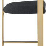 Romeo Boucle Fabric Upholstered Bar / Counter Stools