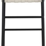 Burke Vegan Leather Upholstered Bar Stools