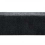 Edison Chenille Fabric Upholstered Bench