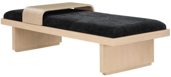 Arlington Chenille Fabric Upholstered Bench