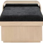 Arlington Chenille Fabric Upholstered Bench