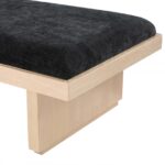 Arlington Chenille Fabric Upholstered Bench