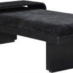 Arlington Chenille Fabric Upholstered Bench