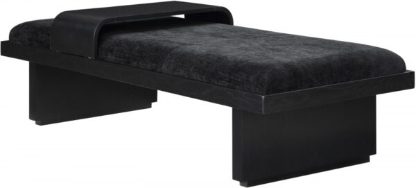 Arlington Chenille Fabric Upholstered Bench