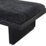 Arlington Chenille Fabric Upholstered Bench
