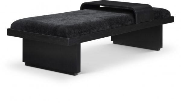 Arlington Chenille Fabric Upholstered Bench