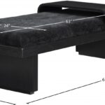 Arlington Chenille Fabric Upholstered Bench