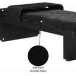 Arlington Chenille Fabric Upholstered Bench